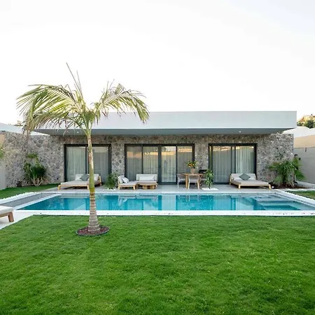 Viohouses 5- Luxury Private Korunakli Oezel Havuzlu * 페티예