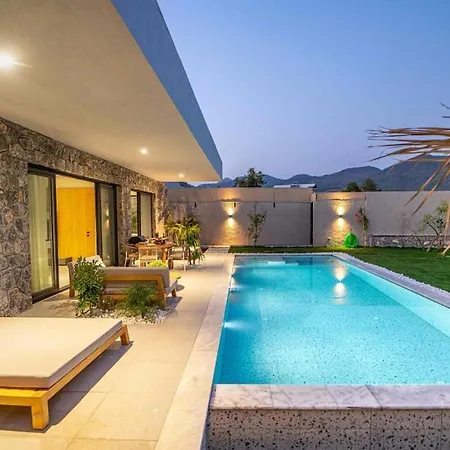 Viohouses 5- Luxury Private Korunakli Oezel Havuzlu Villa *